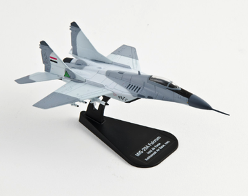 Modellino Aereo Militare da Collezione con Base Espositiva