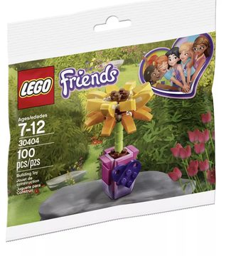 LEGO Polybag Friends 30404 - Girasole con Vaso a Cuore