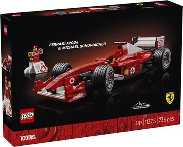 LEGO Icons 11375 - Ferrari F2004 & Michael Schumacher
