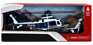 Elicottero Polizia di Stato – Aeronautica PS 59 – Modellino Die-Cast con Base Espositiva