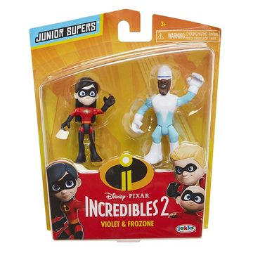 Disney Pixar Gli Incredibili 2 – Violet & Frozone Junior Supers – Jakks Pacific