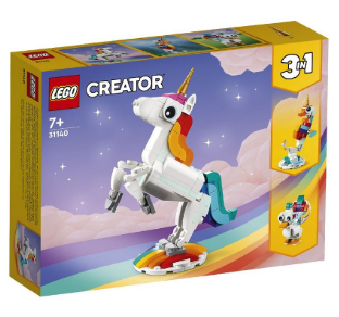 LEGO Creator 3 in 1 31140 - Unicorno Magico